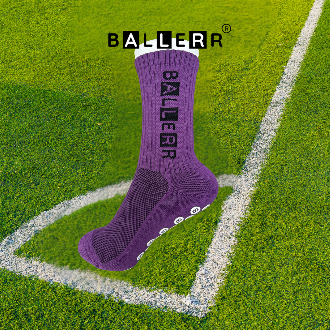 Ballerr®️ Purple Grip Sock