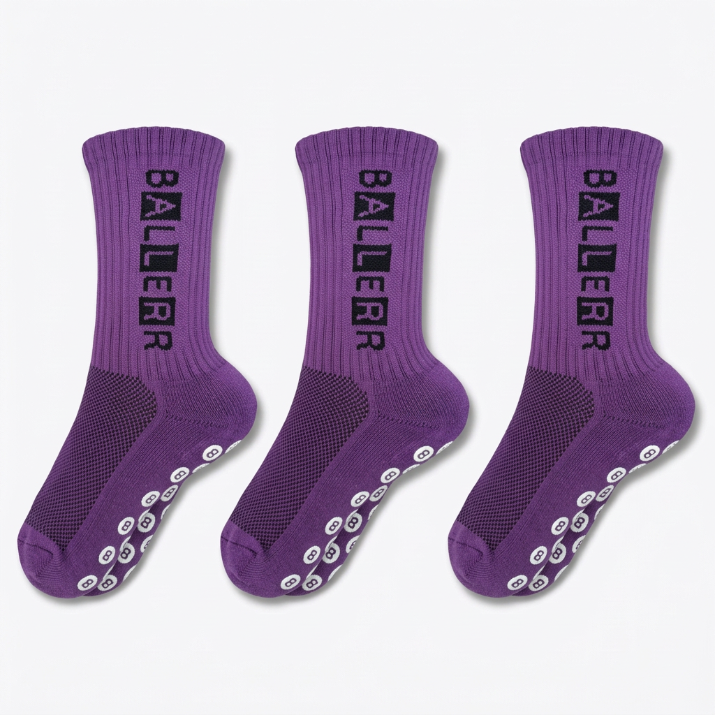 Ballerr® Grip Socks Triple Pack – 3 Year Anniversary